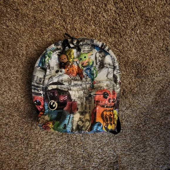 Star Wars | Bags | Star Wars Licensed Sequined Backpack  display picture 1